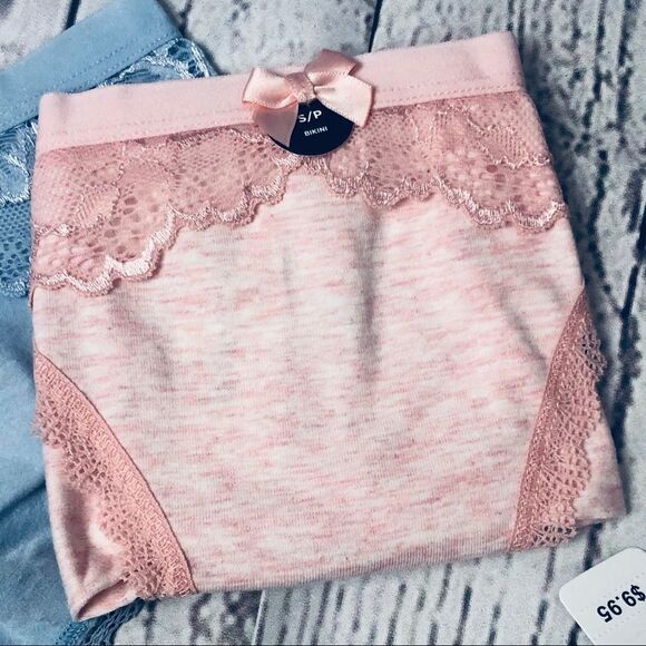 La Vie En Rose 5 pack Lacey Bikini Underwear - Picture 6 of 10